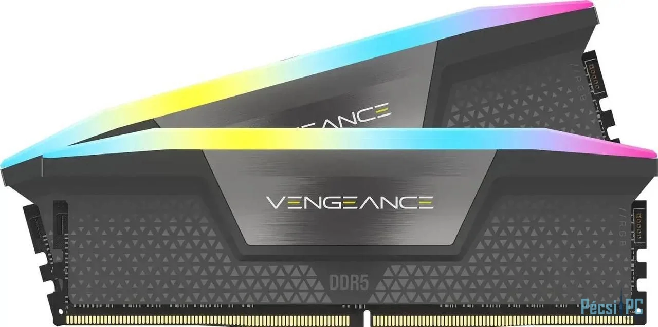 Corsair 64GB DDR5 6000MHz Kit(2x32GB) Vengeance RGB Grey