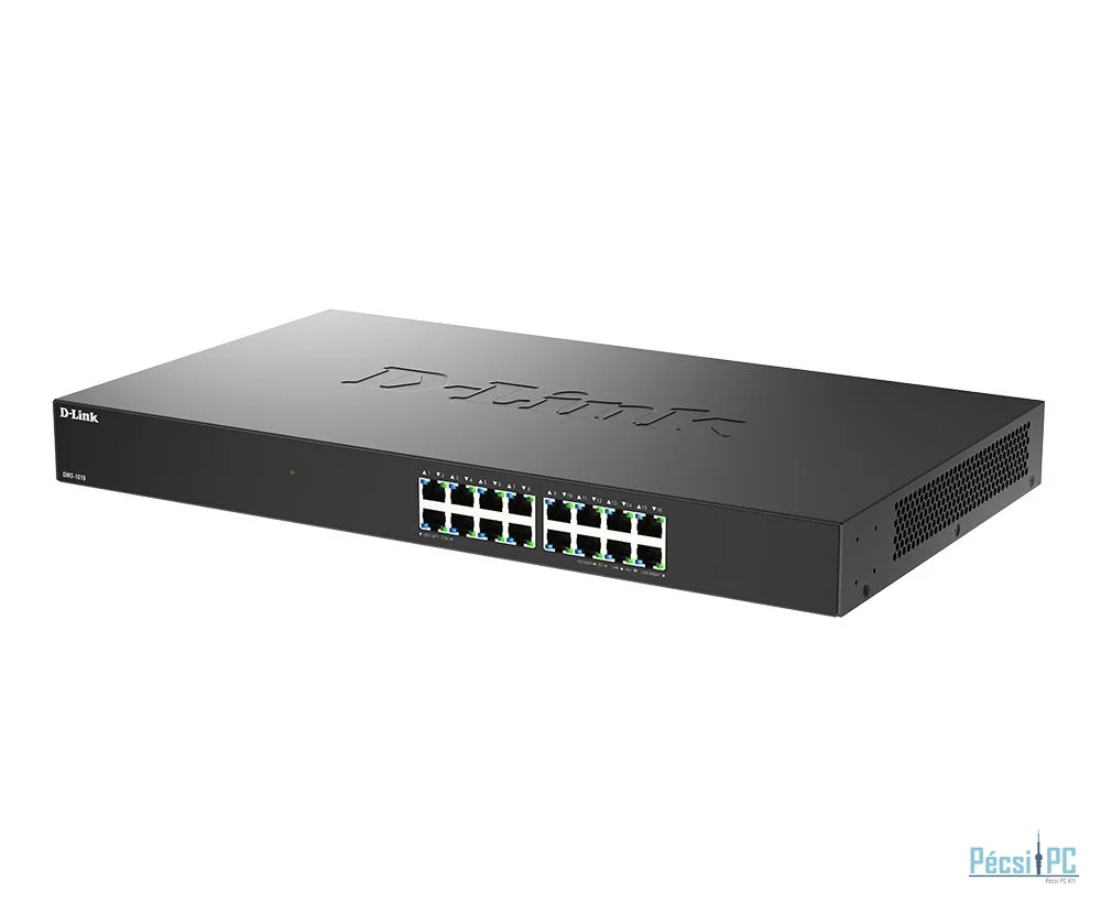 D-Link DMS-1016 16-Port 2.5G Multi-Gigabit Unmanaged Switch