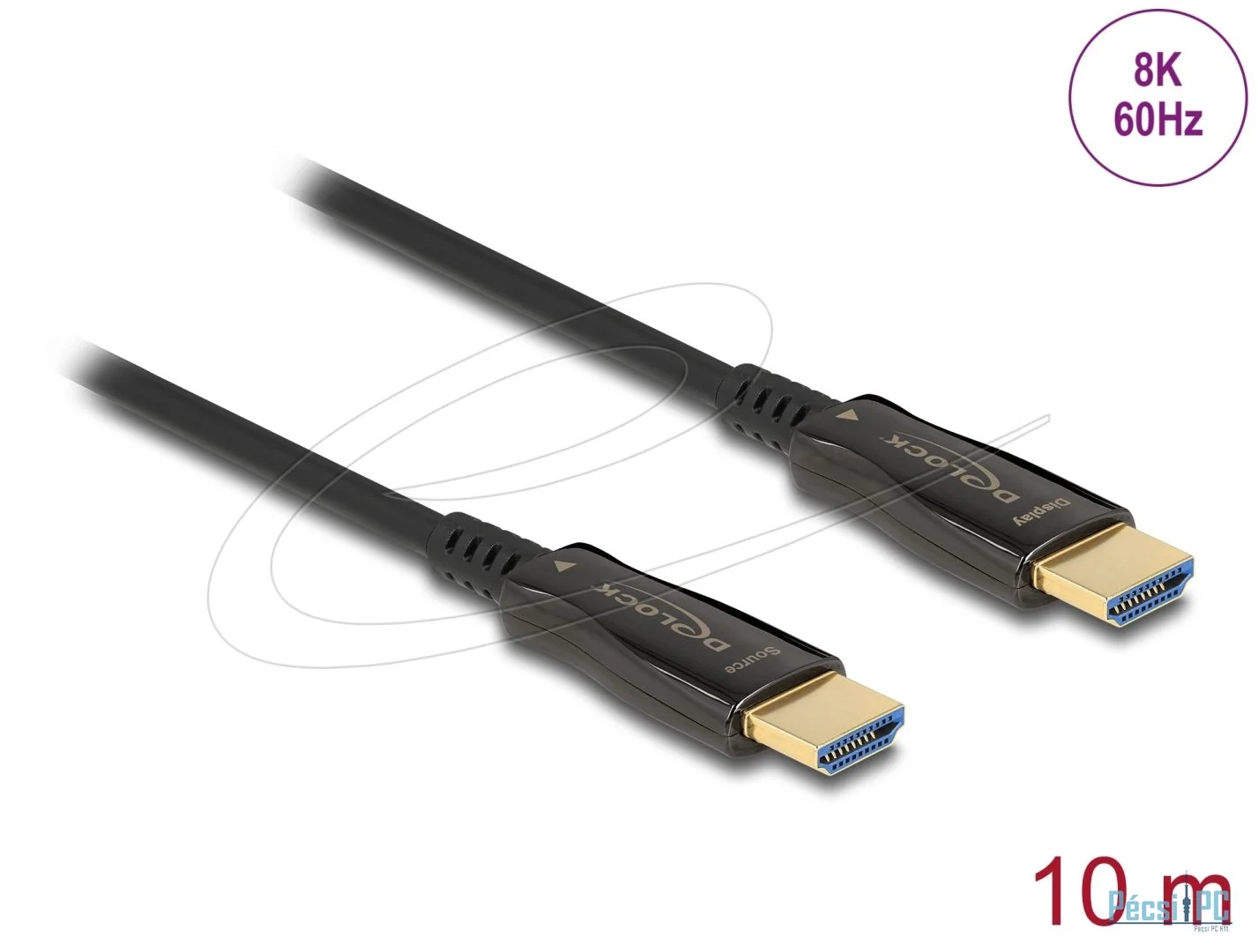 DeLock Active Optical Cable HDMI 8K 60 Hz 10m Black