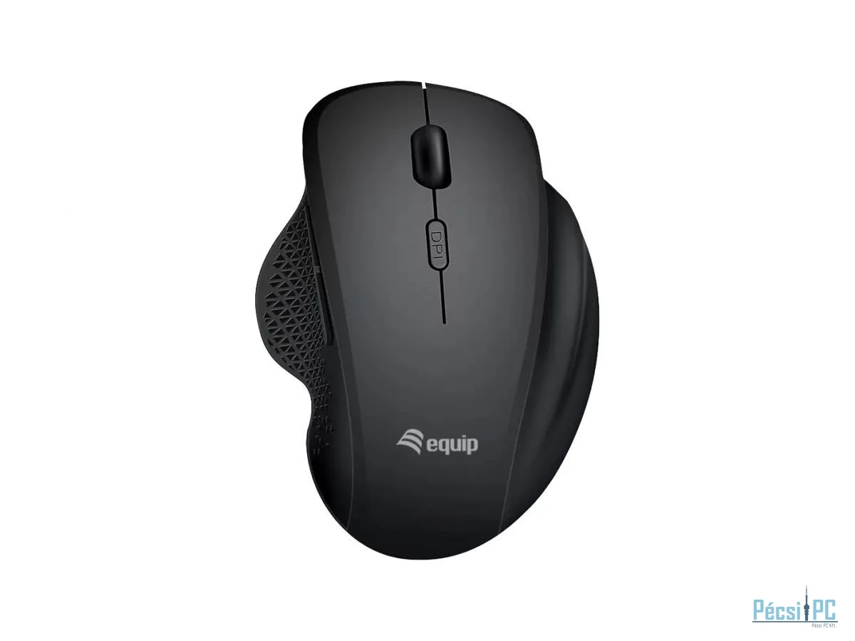 EQuip 6-Button Dual Mode Wireless Mouse Black