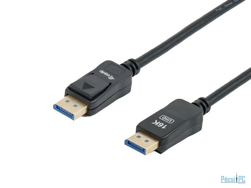 EQuip DisplayPort to DisplayPort 2.1 16K/60Hz cable 3m Black