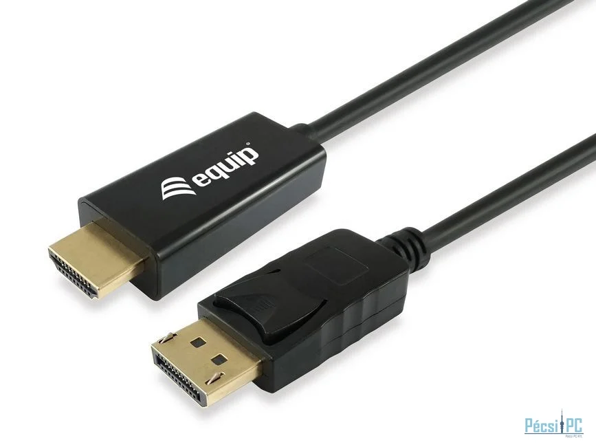 EQuip DisplayPort to HDMI Adapter Cable 3m Black