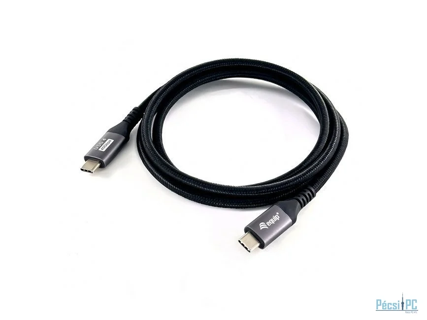 EQuip USB-C 4 Gen3 to USB-C 240W cable 2m Black