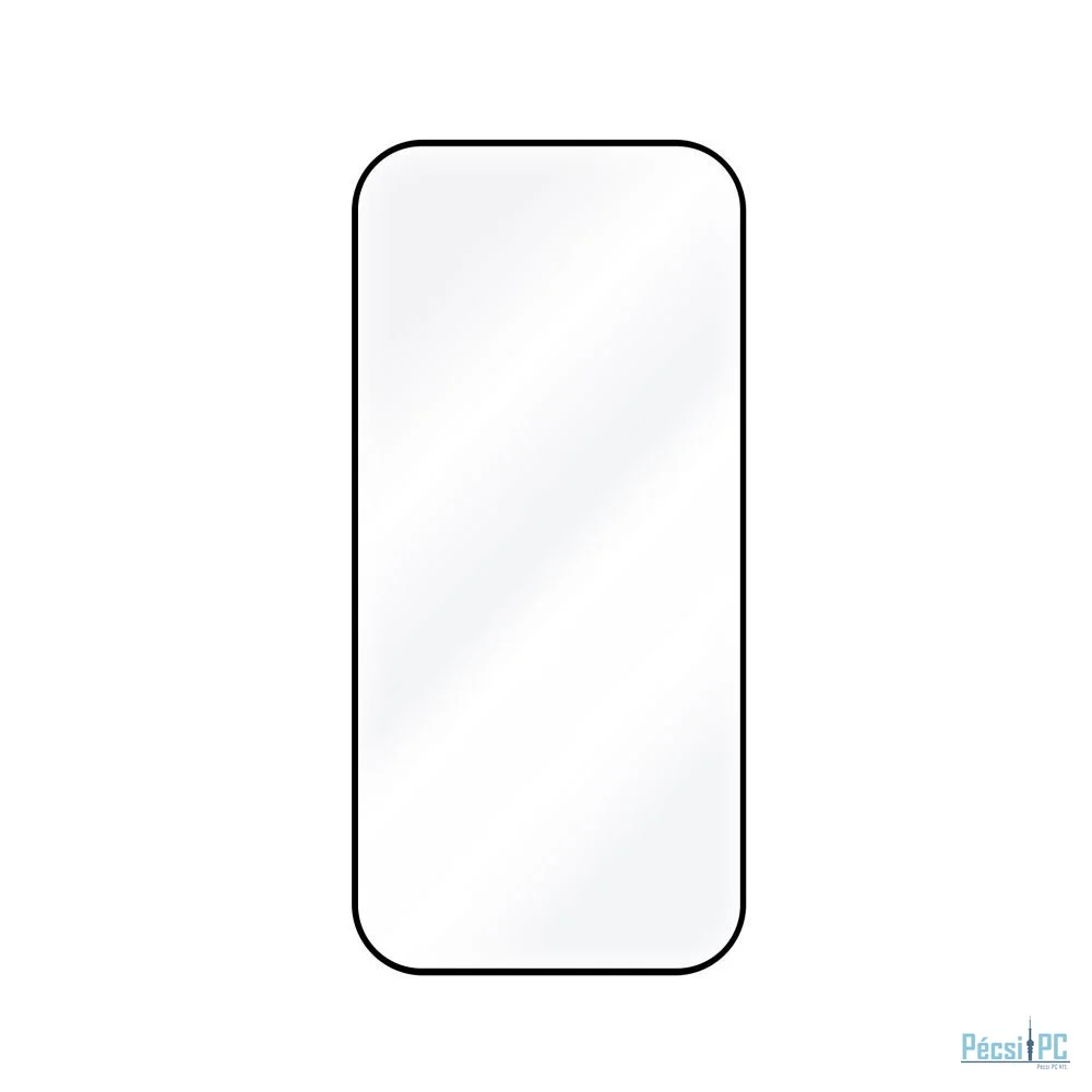 FIXED teljes képernyőt védő 2,5D edzett üveg Vivo X300 Pro készülékhez, fekete