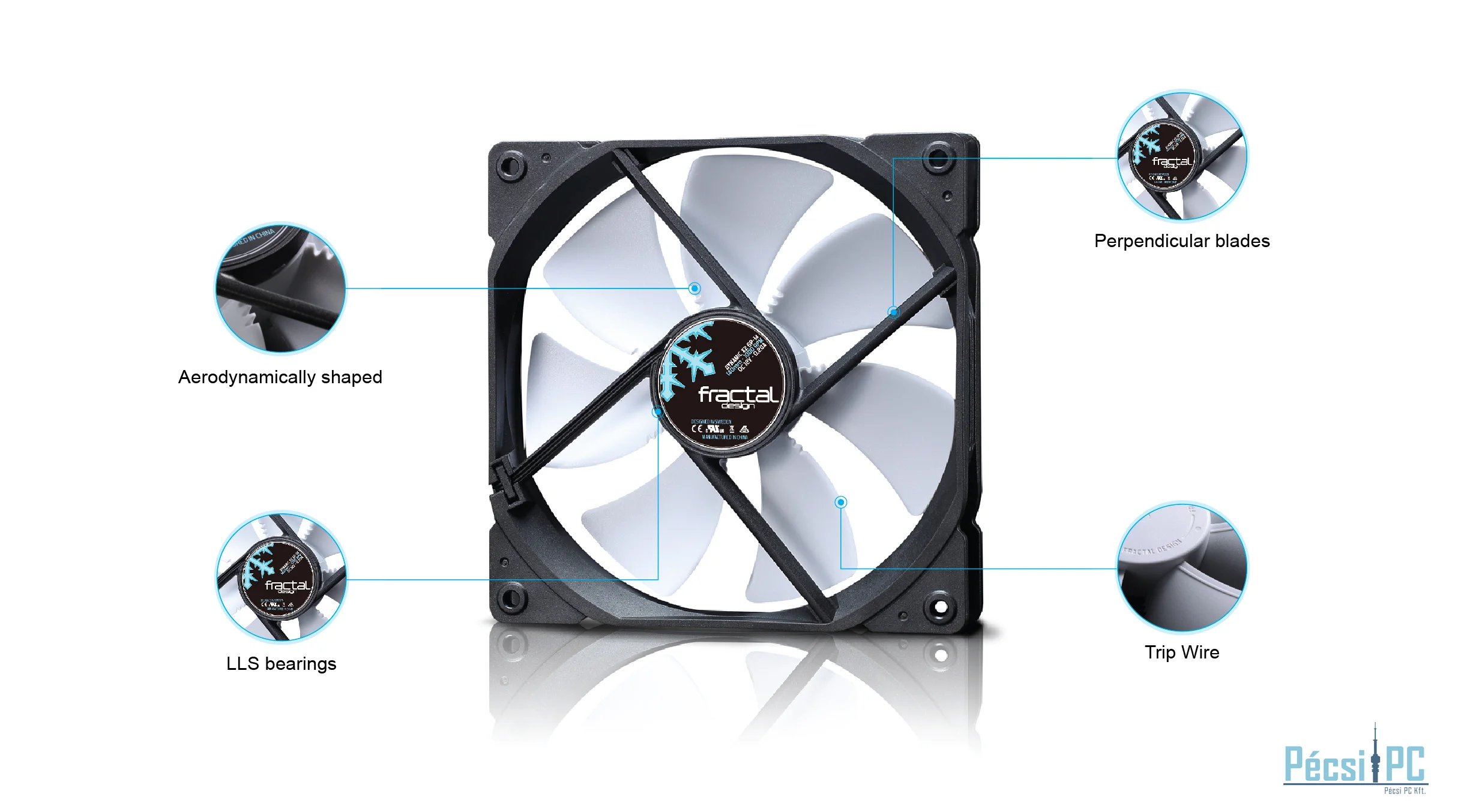 Fractal Design Dynamic X2 GP-14 140mm White