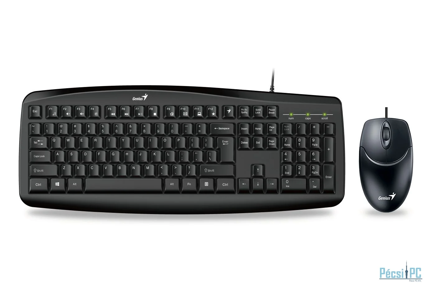 Genius KM-200 Billentyű + Egér US
