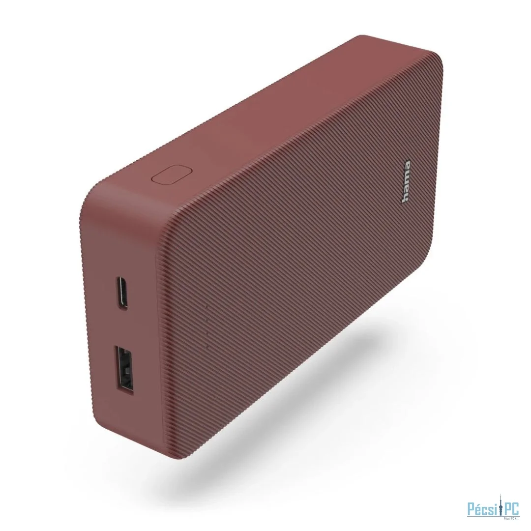 Hama Colour 20 20000mAh Powerbank Red