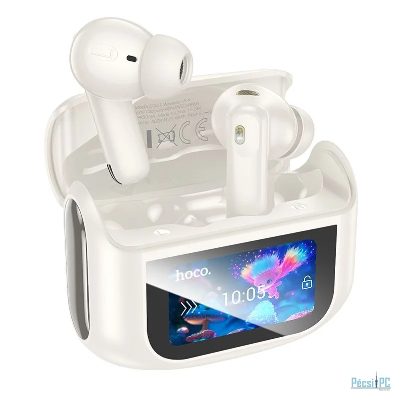 Hoco EQ21 Bluetooth Headset White