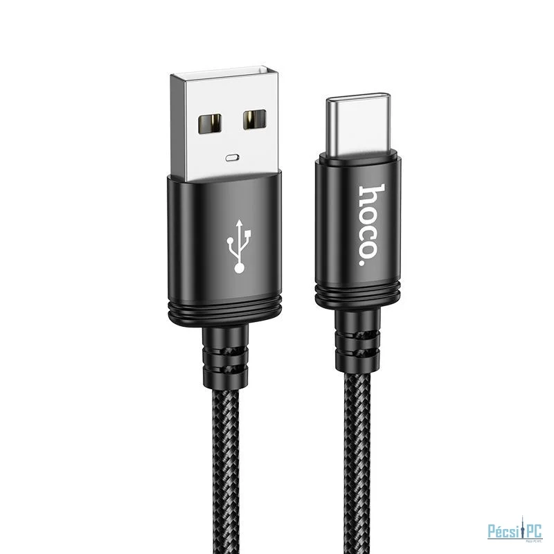 Hoco USB-A- Type-C cable 2m Black