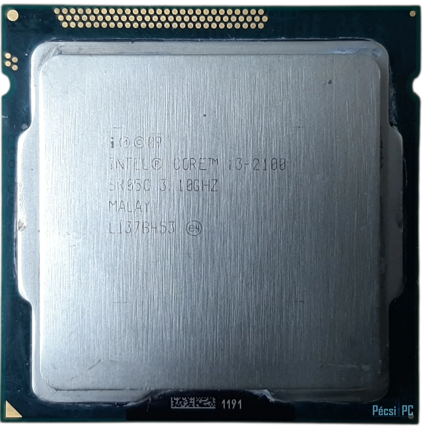 Intel Core i3-2100 Processor 3M Cache, 3.10 GHz TRAY