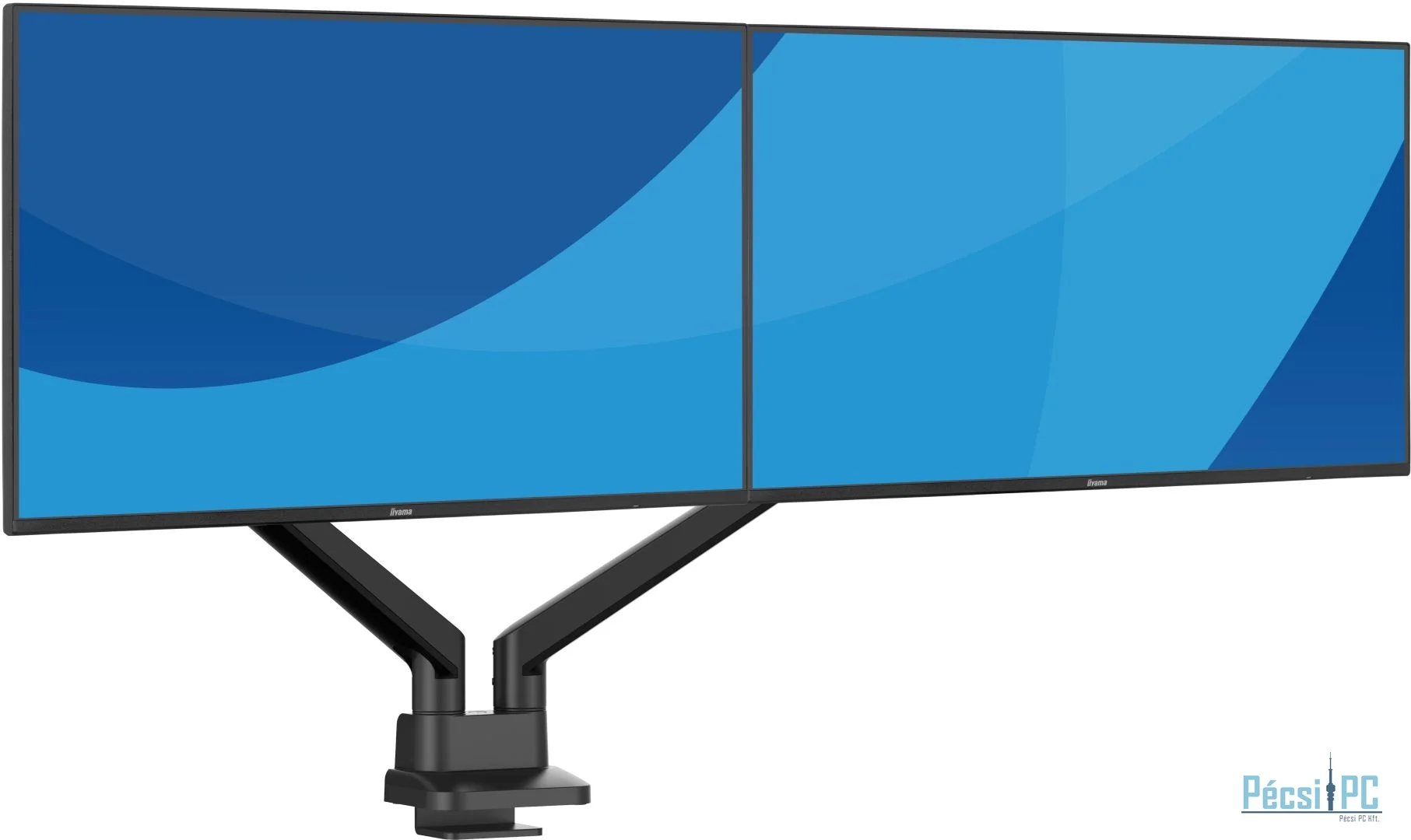 iiyama DS4002C-B1 Ergonomic and space-saving support for monitors 24