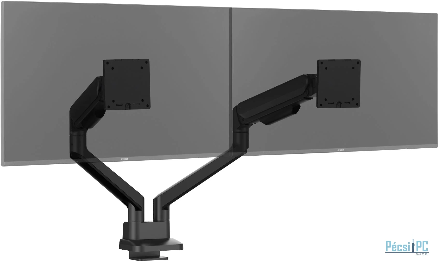 iiyama DS4002C-B1 Ergonomic and space-saving support for monitors 24