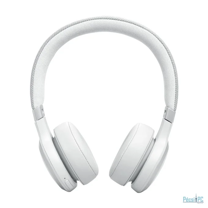 JBL Live 670NC Bluetooth Over-Ear Noise-Cancelling Headset White