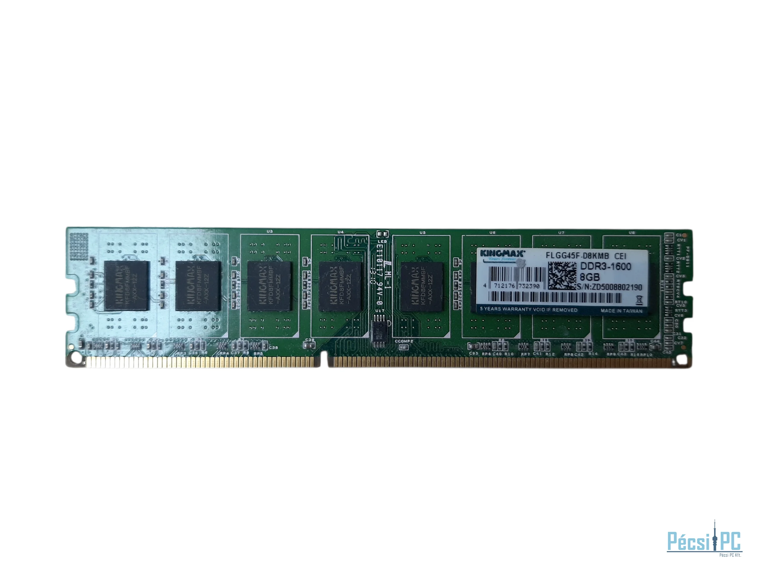 Kingmax 8GB DDR3 1600MHz RAM