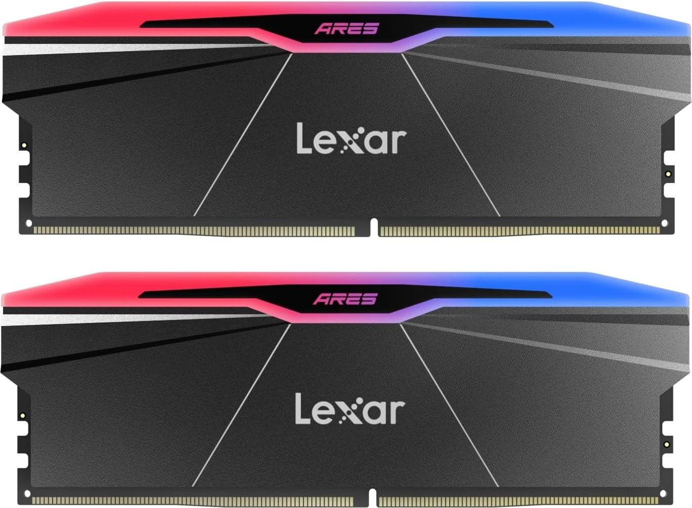 Lexar 32GB DDR5 6000MHz Kit(2x16GB) Ares RGB Black