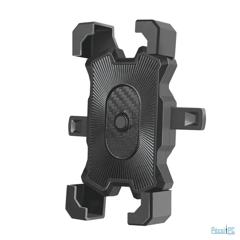 Logilink Smartphone bicycle holder with double lock Black