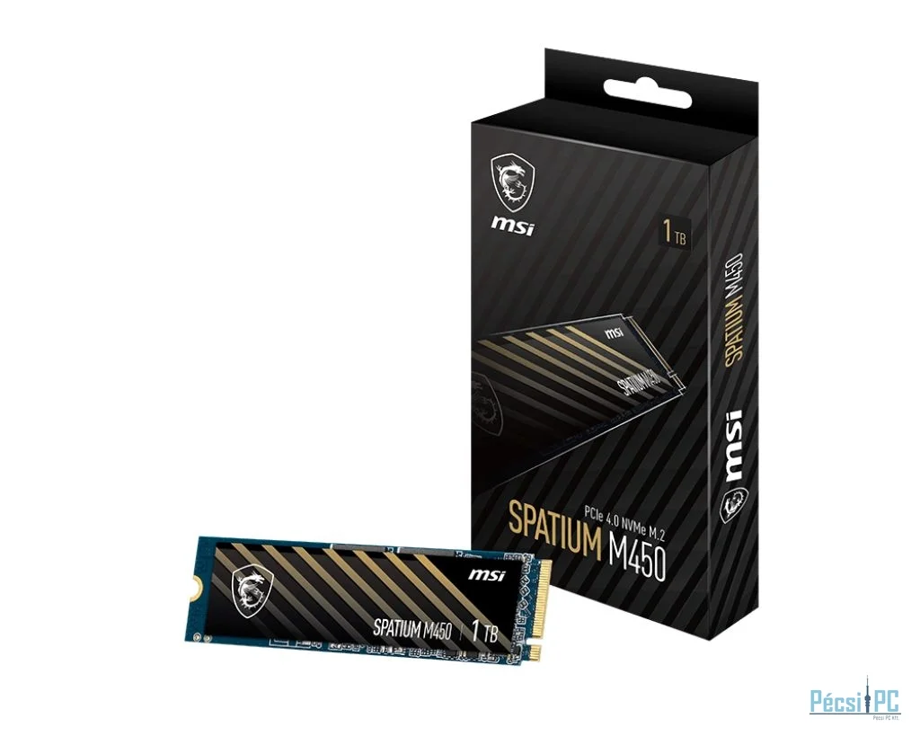 Msi 500GB M.2 2280 NVMe Spatium M450