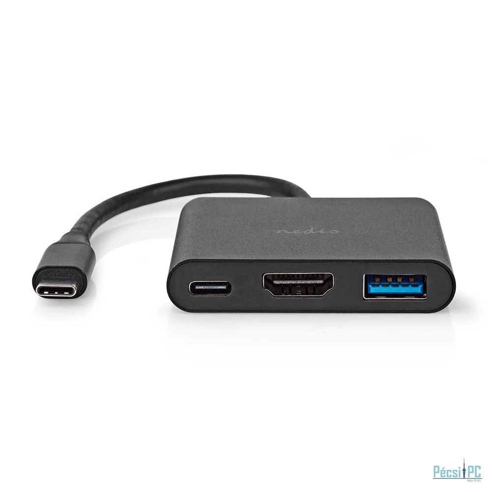 Nedis CCGB64770BK01 USB Multi-Port Adapter Black