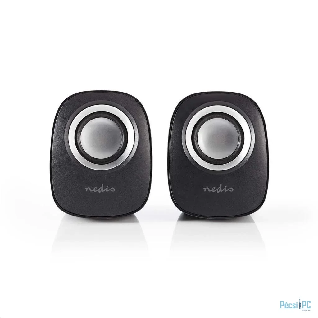 Nedis CSPR10020BK 2.0 Speaker Black