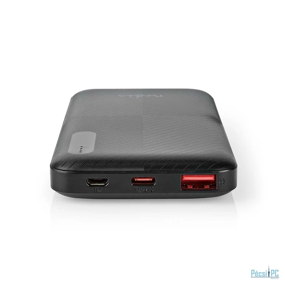 Nedis UPBKPD10000BK 10000mAh Powerbank Black