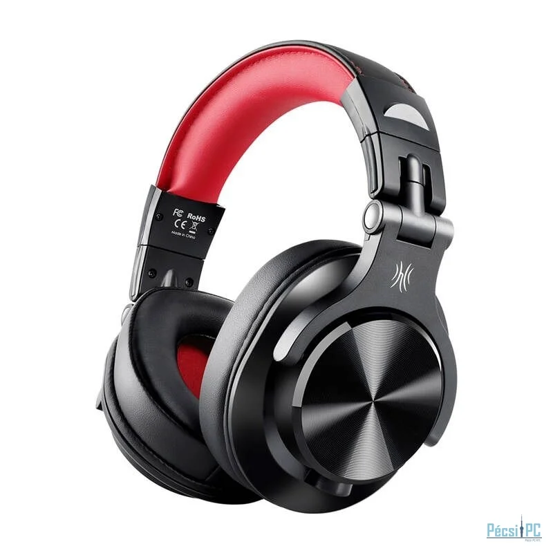 OneOdio A71 Headphones Black/Red