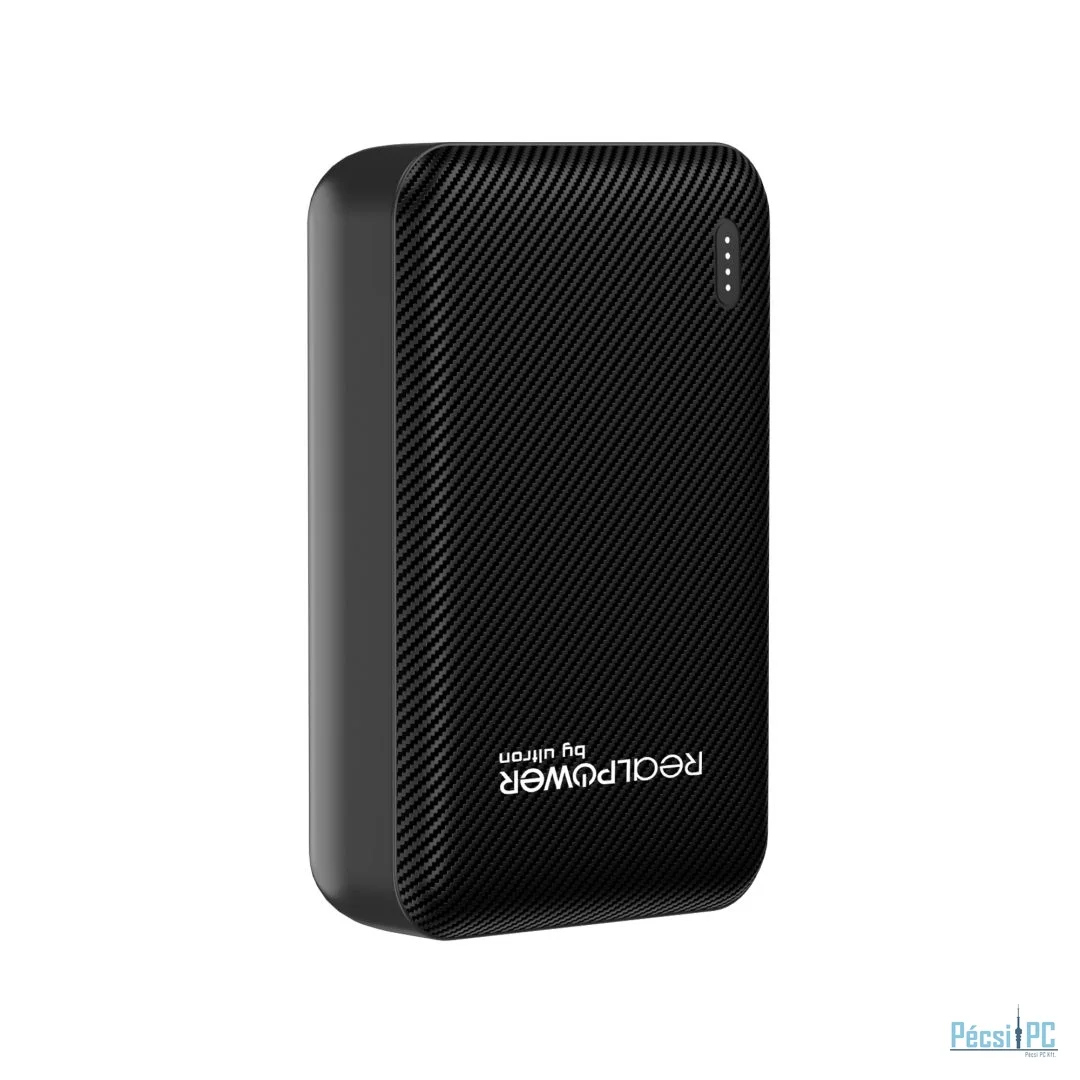 Realpower PB-10000 SE 10000mAh PowerBank Black