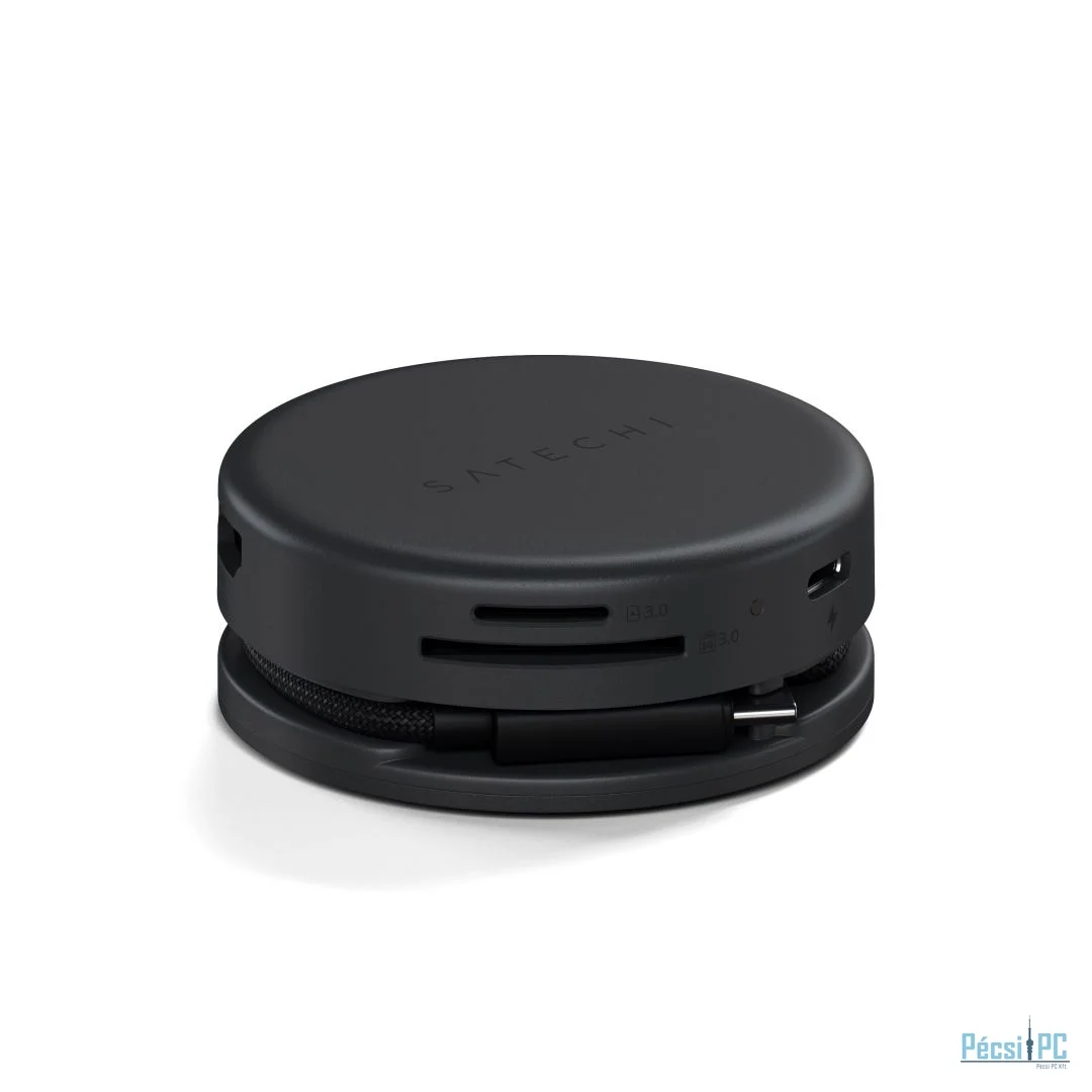 Satechi OntheGo 7-in-1 Multiport Adapter Space Black