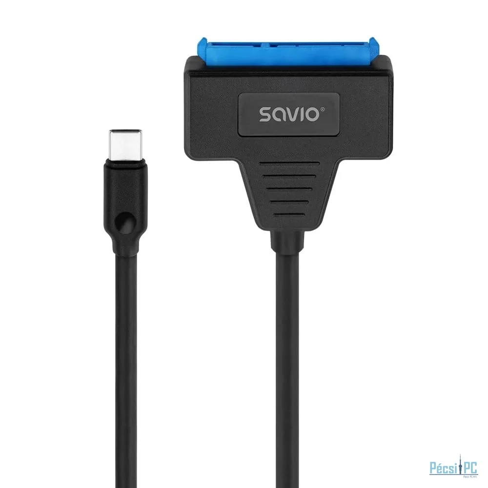 Savio AK-69 SATA – USB-C 3.1 GEN 1 Adapter Black