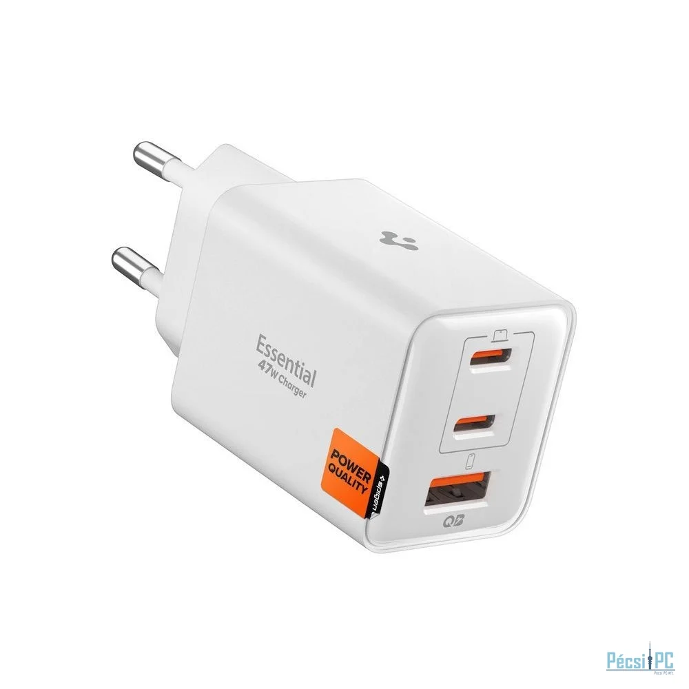 Spigen Essential 47W Wall Charger White