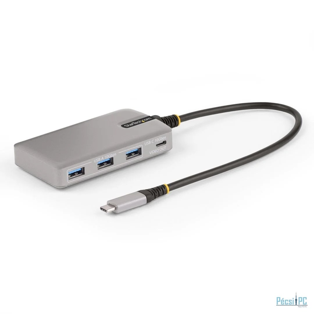 Startech 4-portos USB3.0 HUB Black