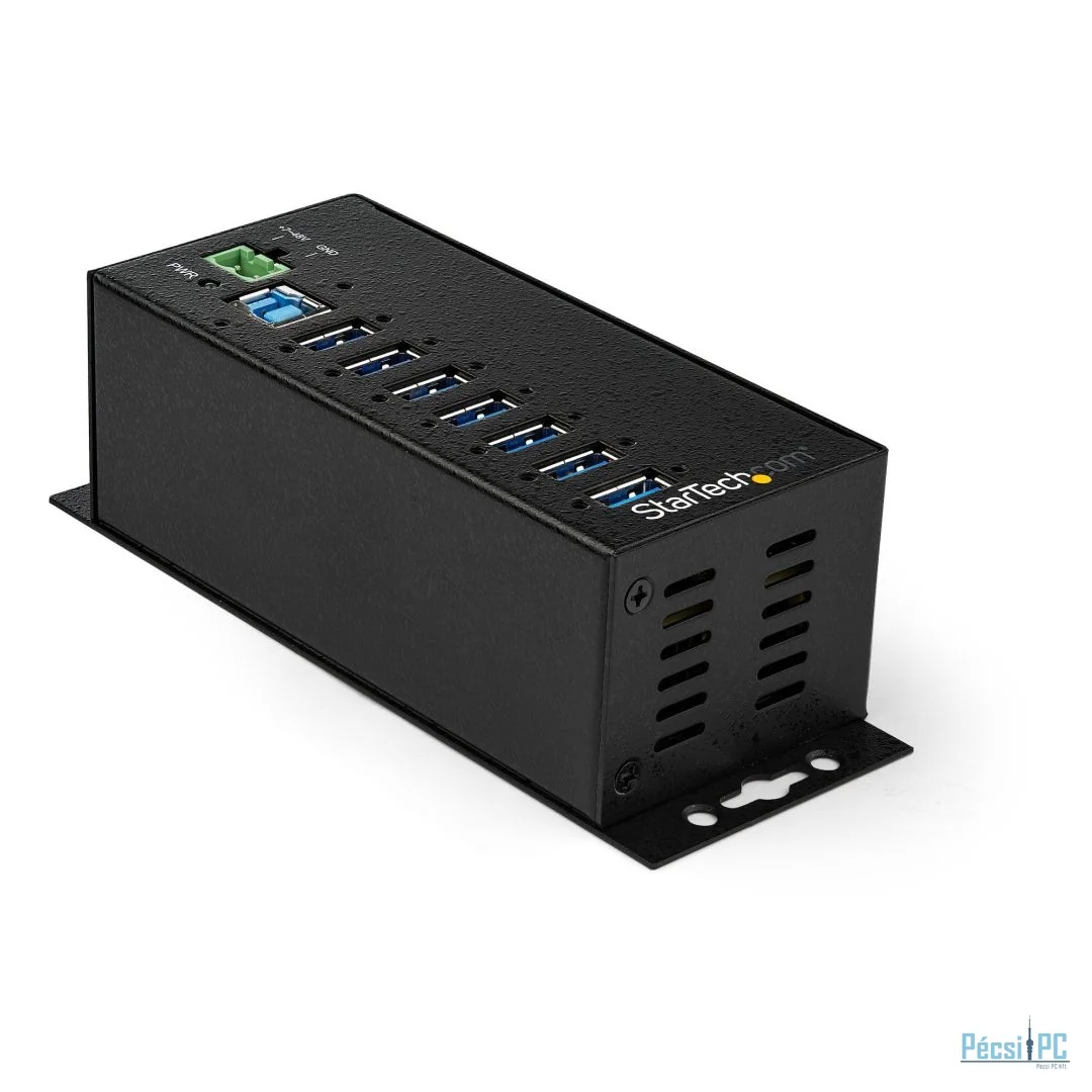 Startech 7-portos USB3.2 HUB Black