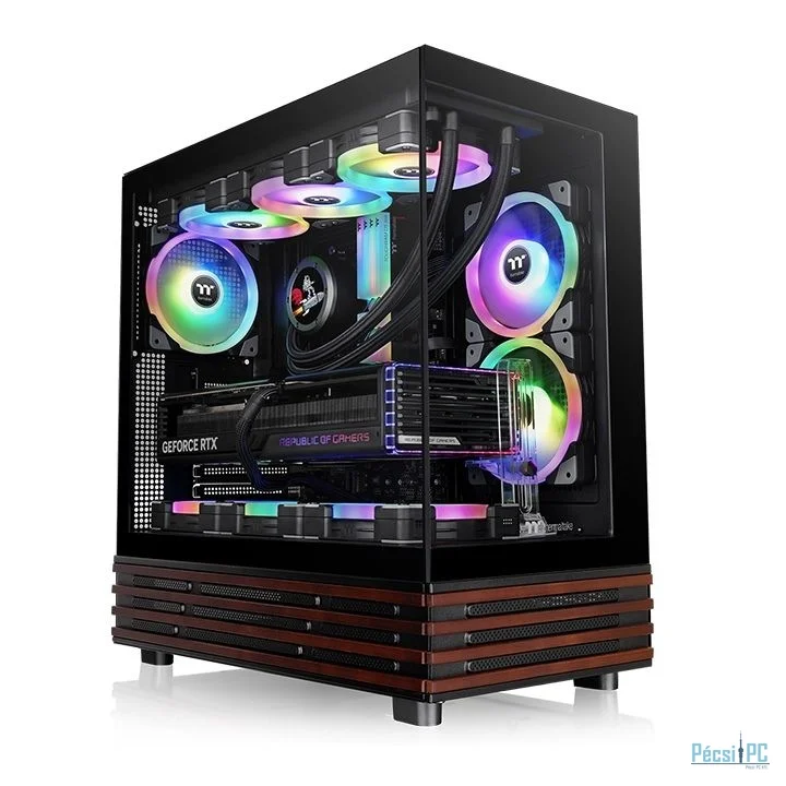 Thermaltake View 270 Plus WS ARGB Tempered Glass Black