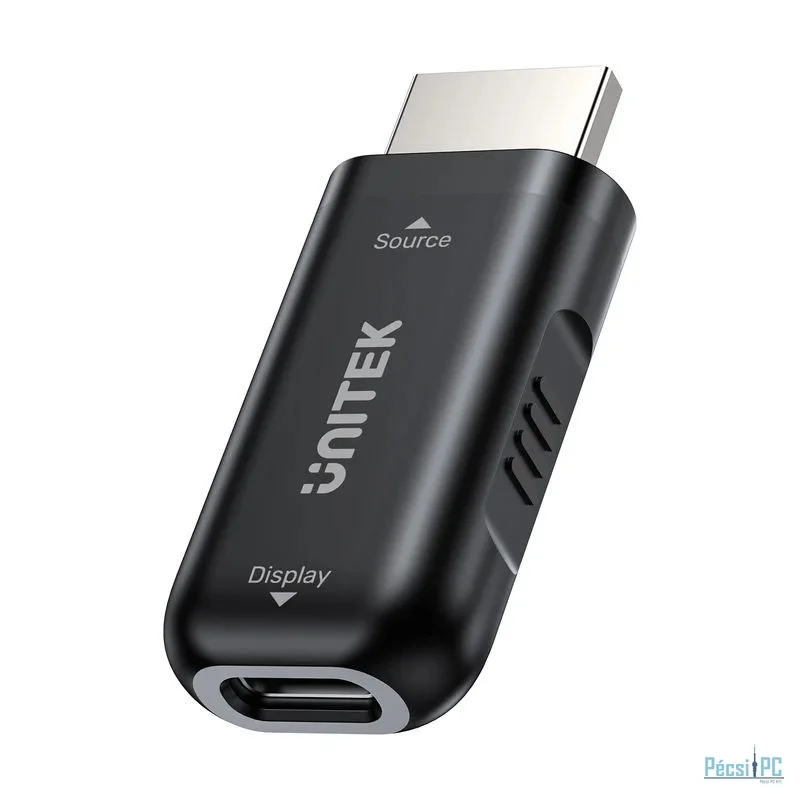 Unitek HDMI to USB-C Adapter Black