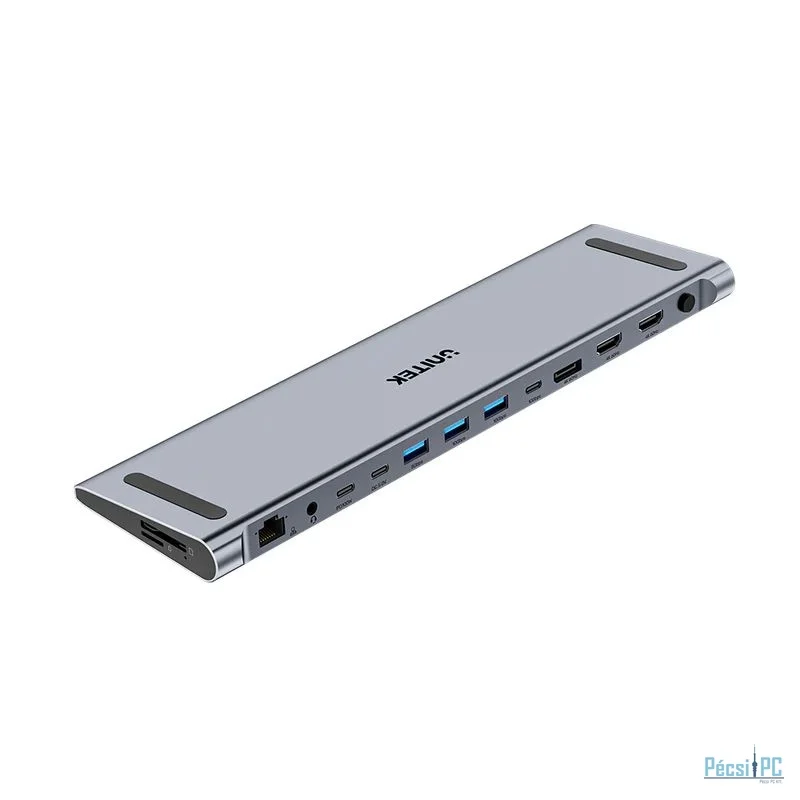 Unitek uHUB15+ USB-C Triple 4K KVM Docking Station
