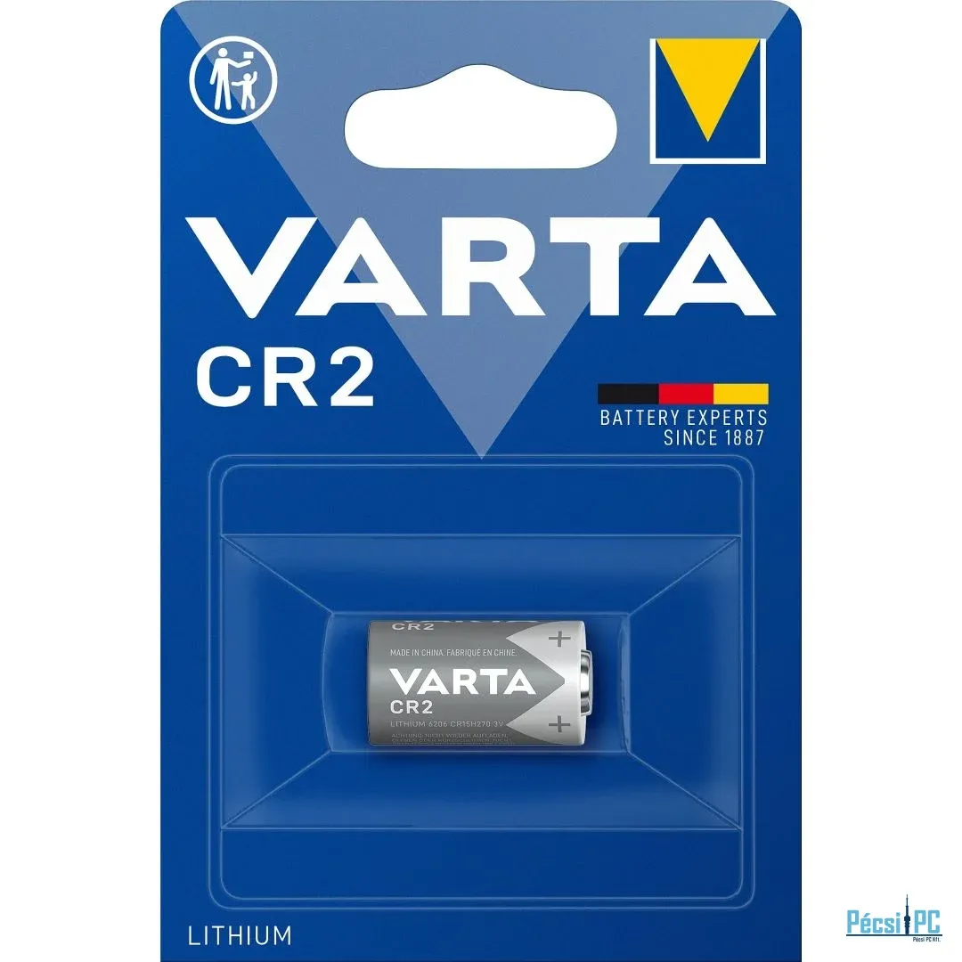 Varta CR2 Lítium Elem 1db/csomag