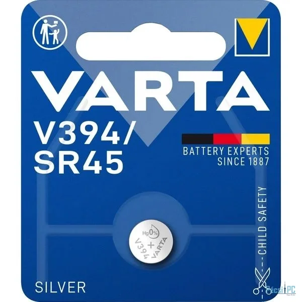 Varta V394 Silver-oxide Elem 1db/csomag