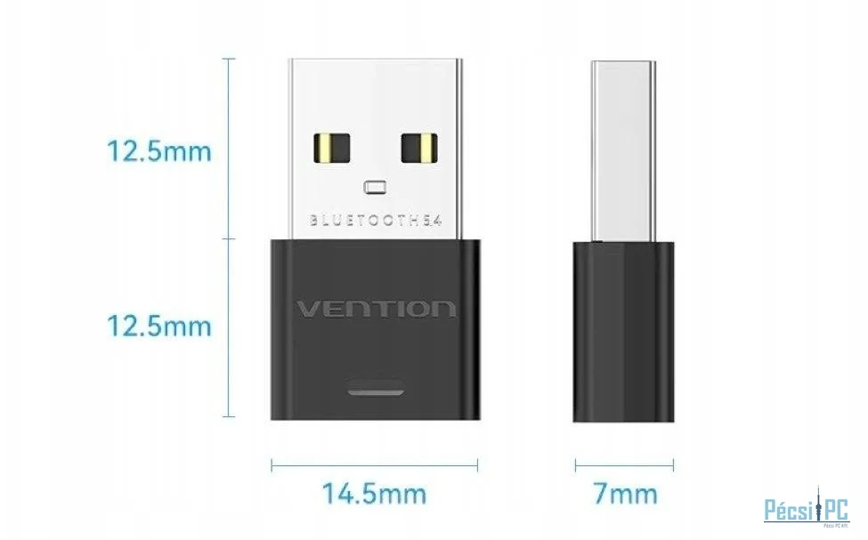 Vention Bluetooth 5.4 Adapter Black