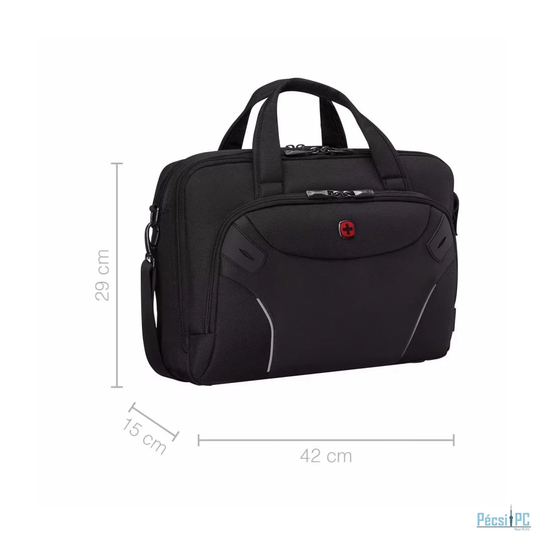Wenger Cosmic Brief 14″-16″ Laptop Briefcase 17L Black