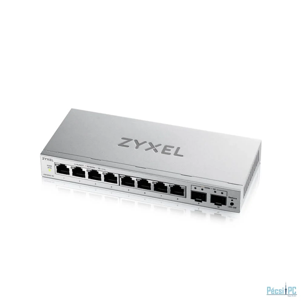 ZyXEL GS1200-10V3 10-Port GbE Web Managed Switch
