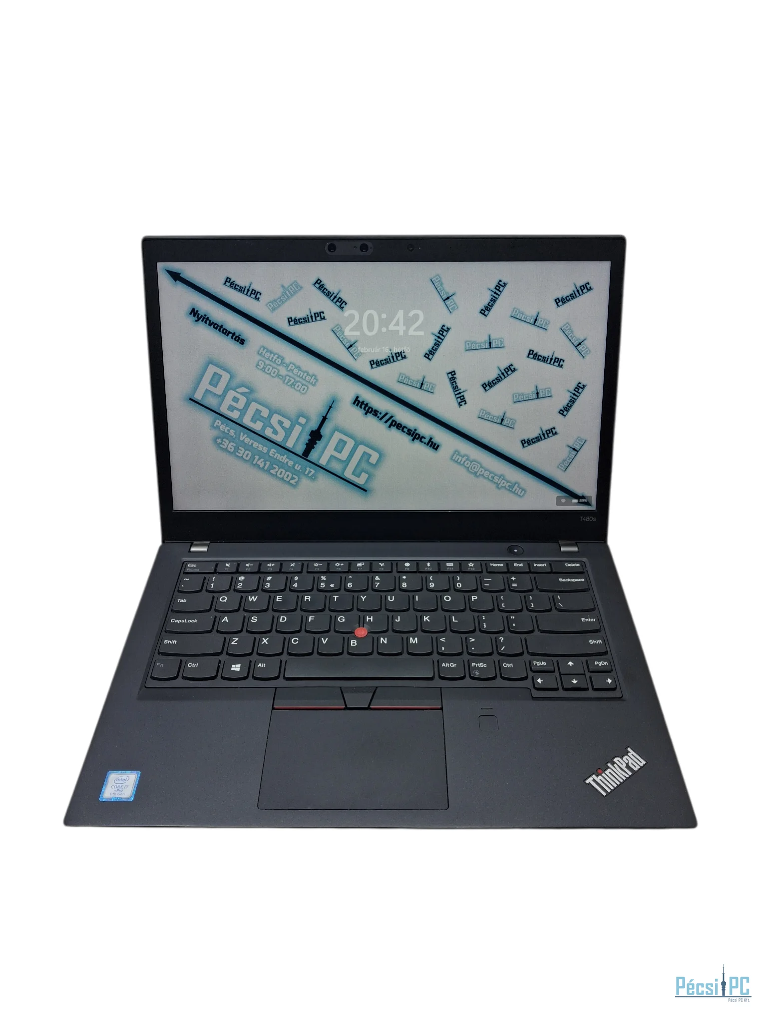 Lenovo Thinkpad T480s Touch - US