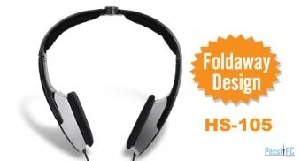 A4-Tech HS-105 összecsukható mikrofonos fejhallgató