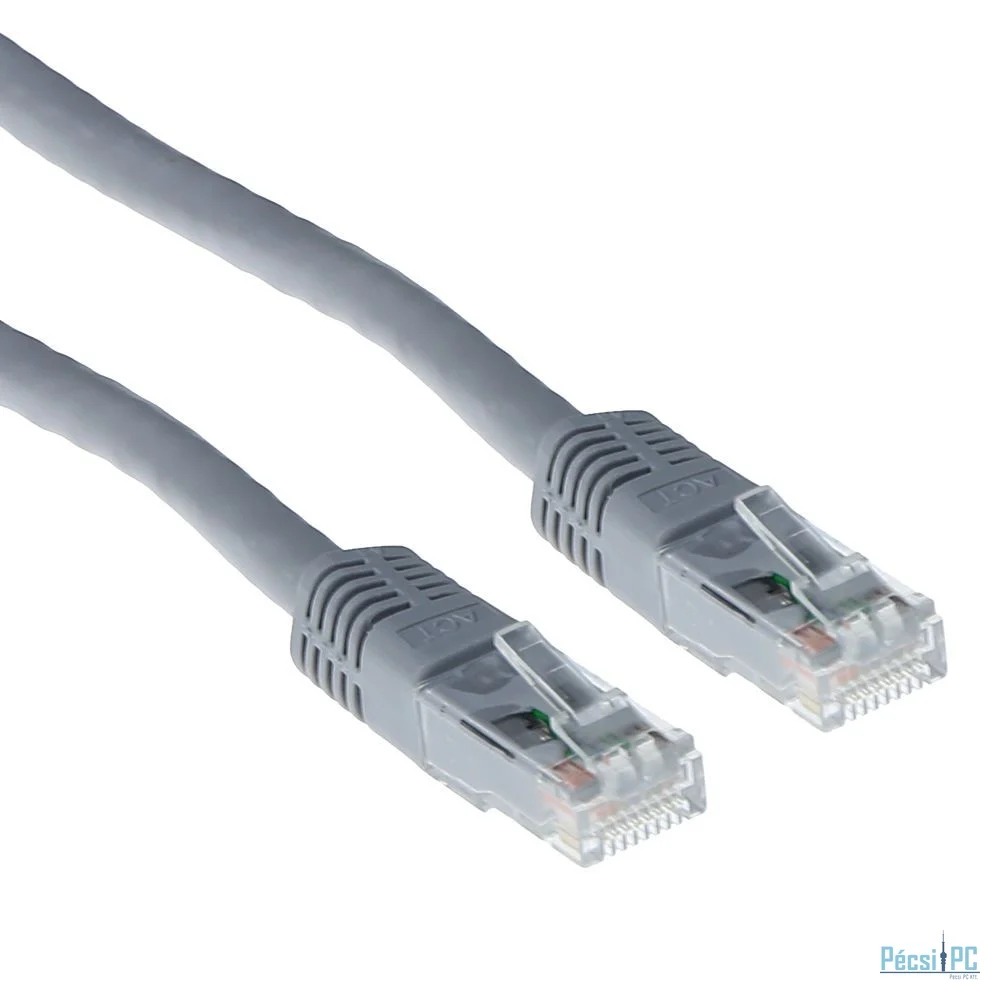 ACT CAT6A U-UTP Patch Cable 15m Grey