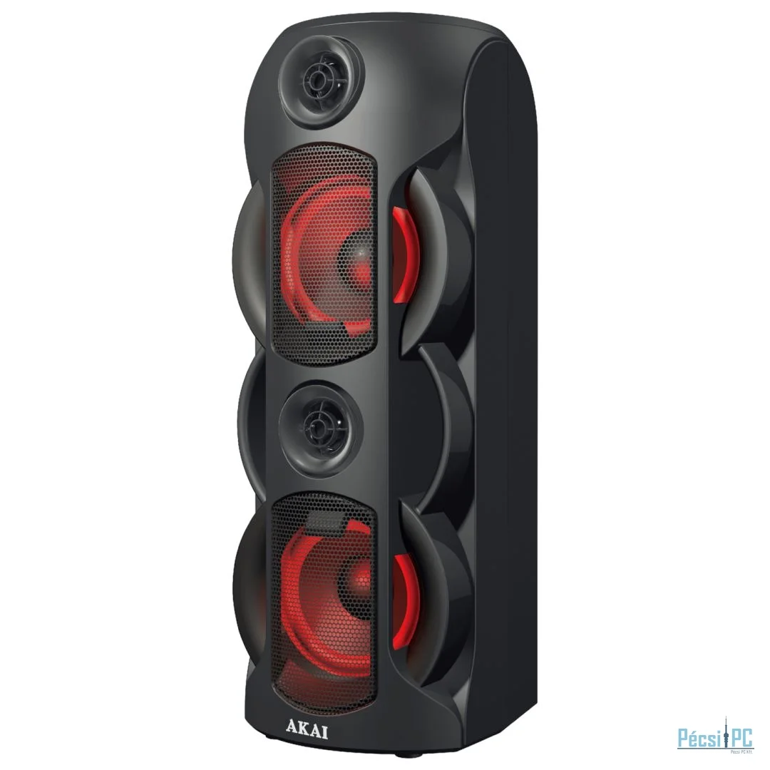 Akai 2.0 Portable Bluetooth Speaker 60W Black