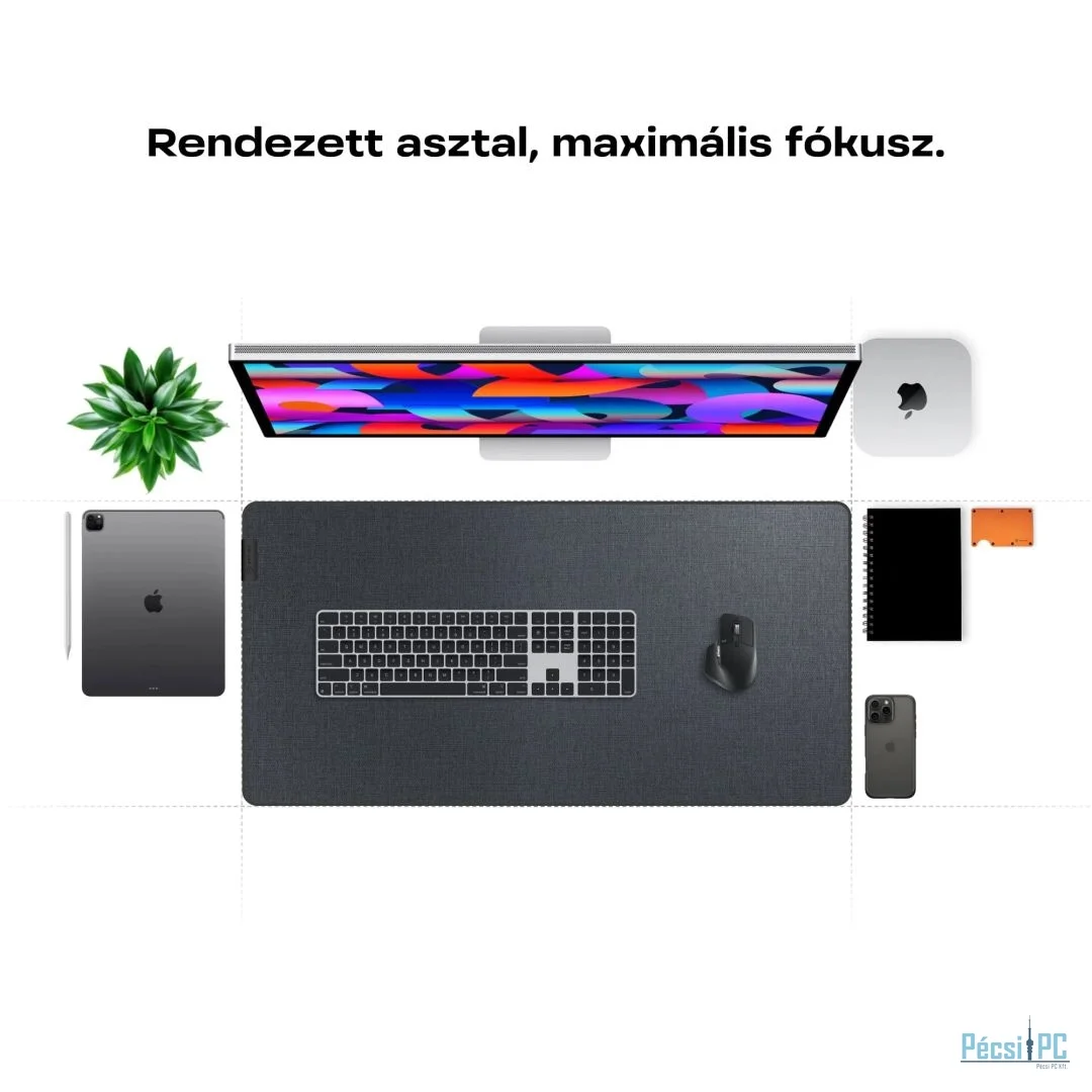 ARTIMO Loom Series L Egérpad Dark Grey