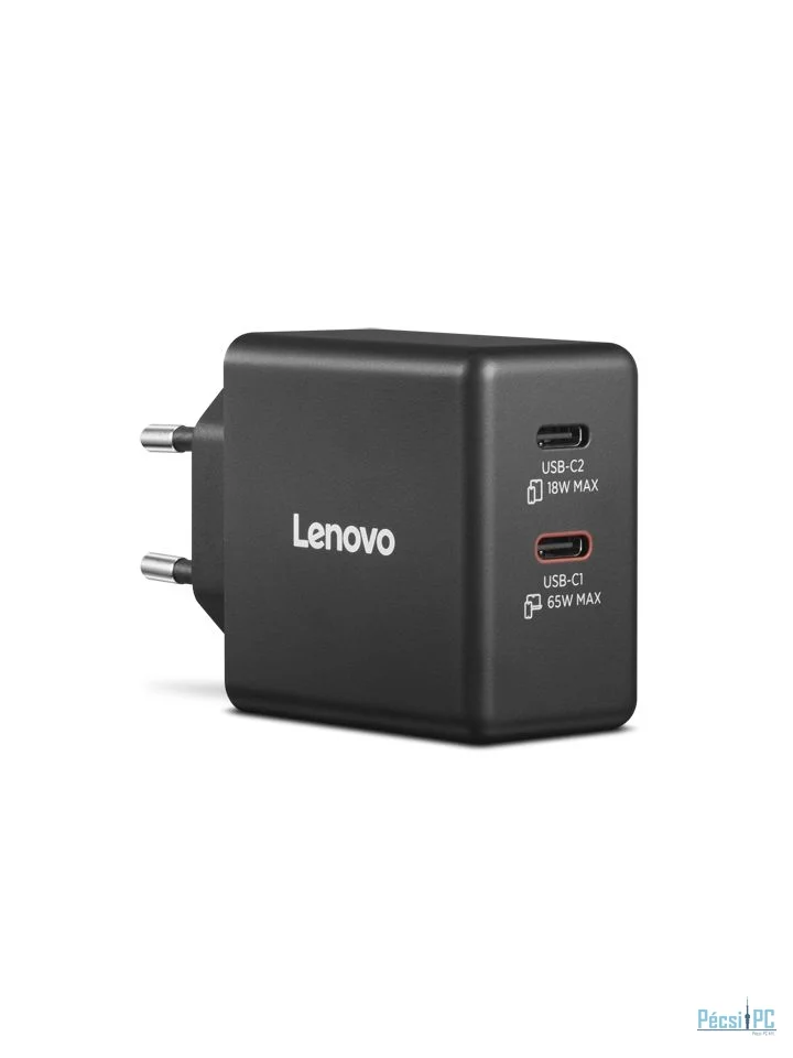 Dell Dual USB-C 65W GaN Charger Black