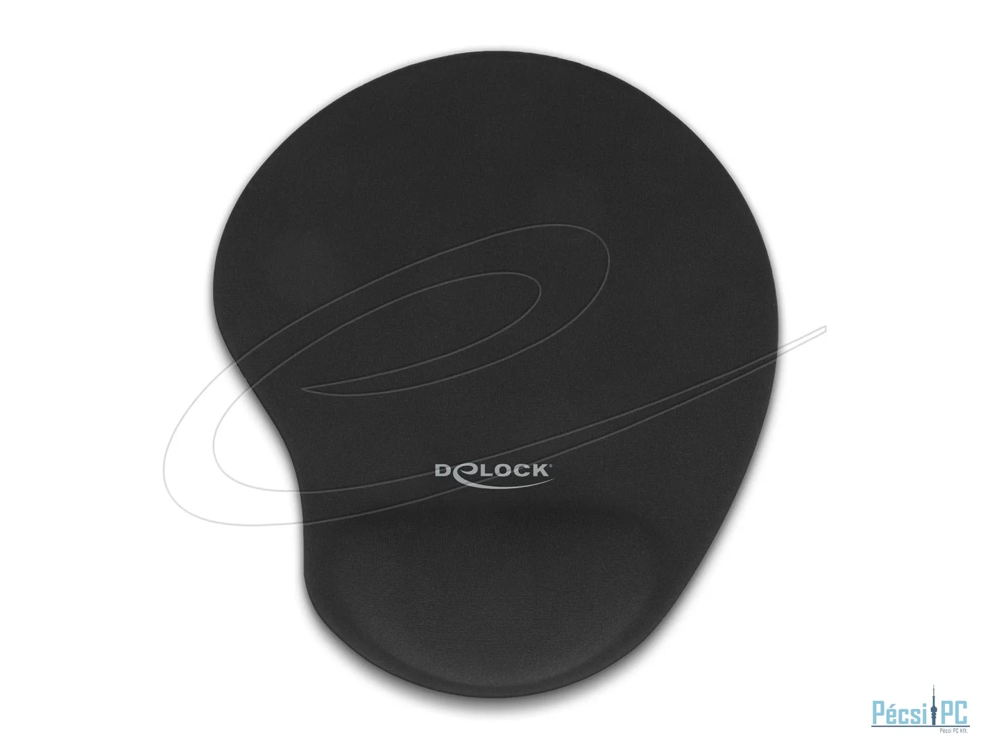 DeLock Ergonomic Egérpad Black