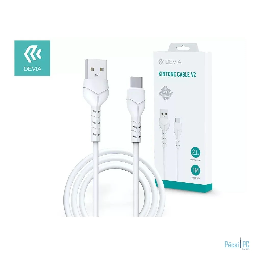 Devia Kintone Series Cable For Type-C 1m White