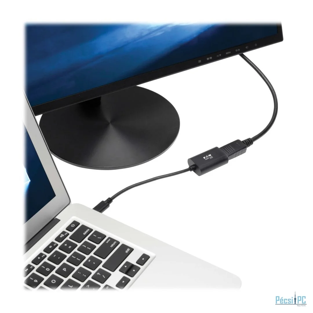 EATON Tripplite Series USB-C to Displayport 4K 60Hz Adapter Black