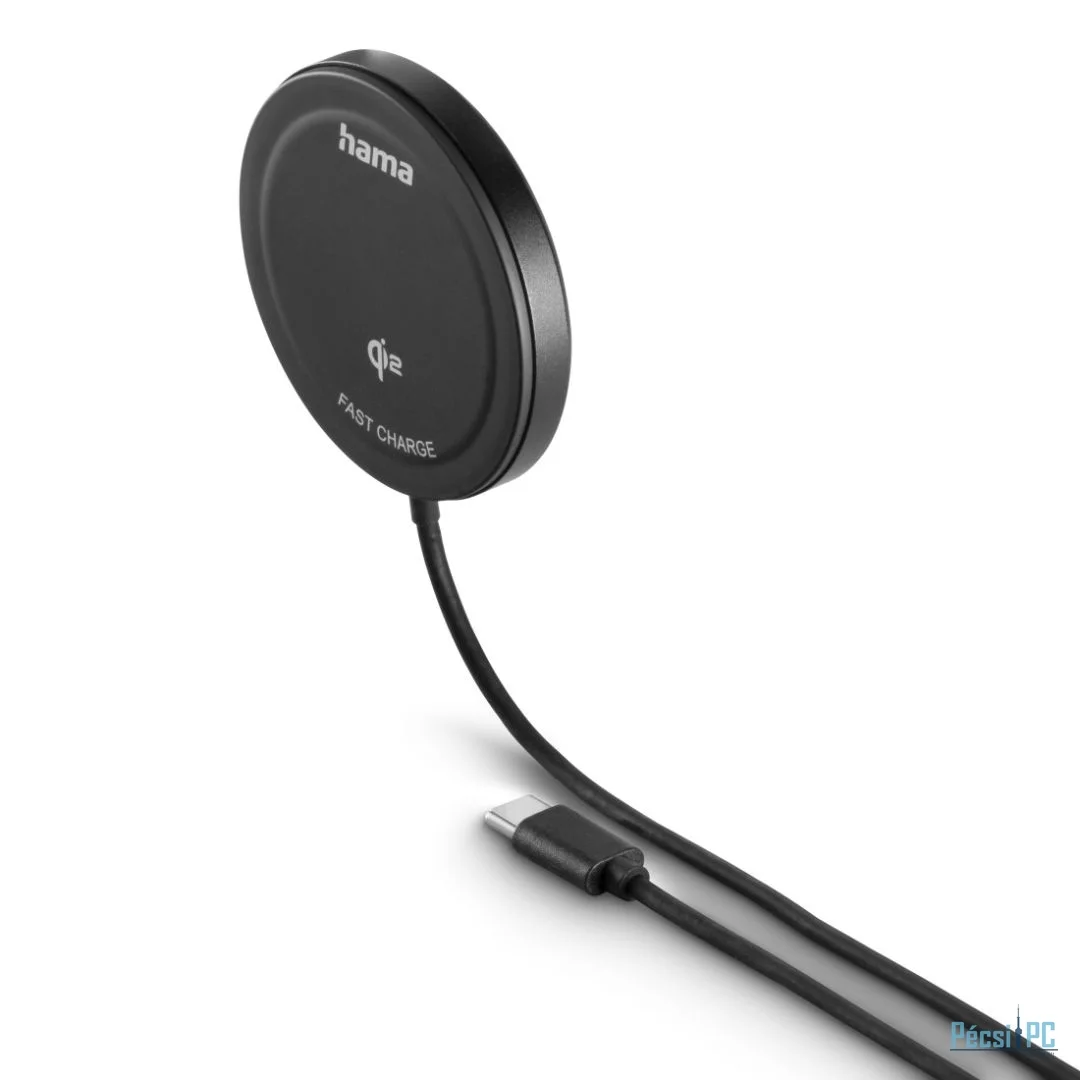 Hama QI2-Magnet Wireless Charger 15W Black