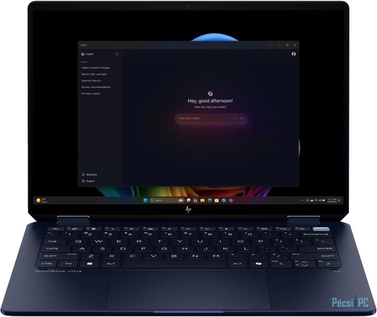 HP OmniBook Ultra Flip 14-fh0000nh Dark Blue